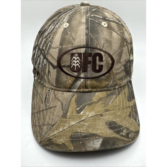 Real Tree Fishing Adjustable Hat Cap FC Brand Seed - Picture 1 of 5